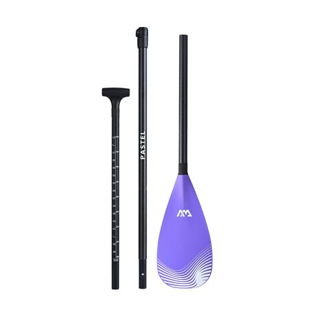 Κουπί SUP Αλουμινίου Pastel Ρυθμιζόμενο 180-220cm Μωβ AQUA MARINA 28364