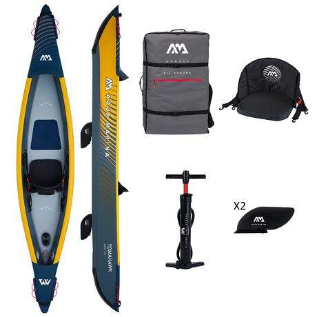 Κανό Φουσκωτό 1 Ατόμου Tomahawk I Air-K375 375cm AQUA MARINA 28358